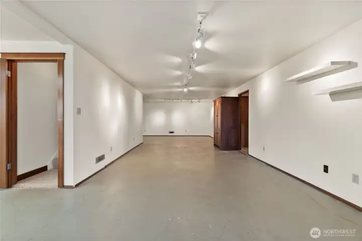 lower level open concept great room