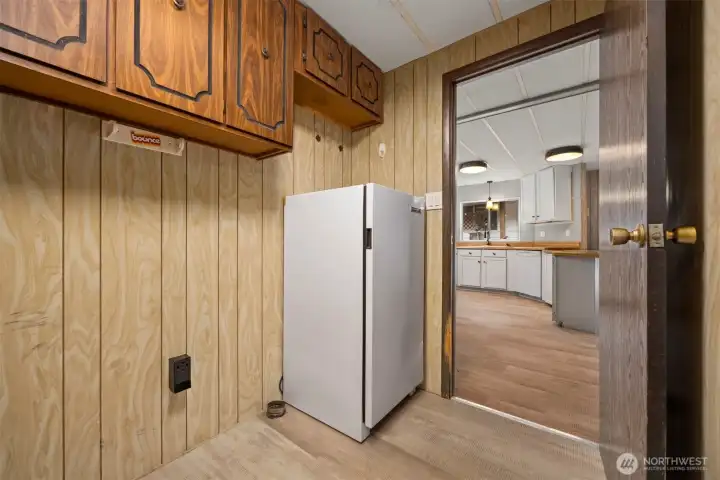 Standup freezer included!