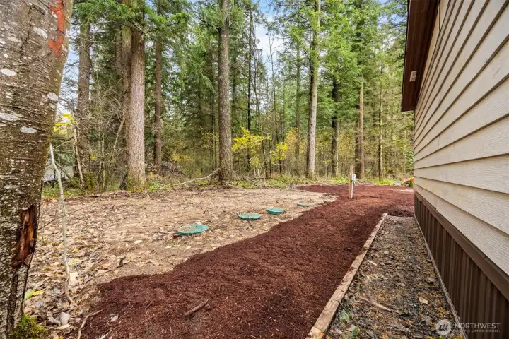 Brand new pressurized septic system