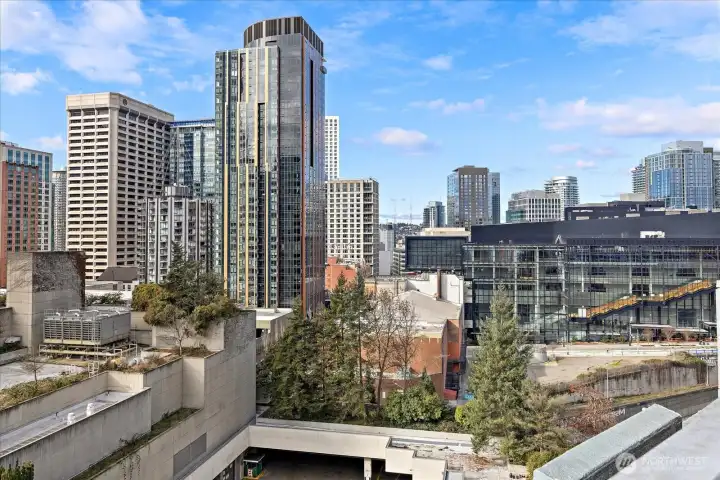 View from Roof NW of Bldng.