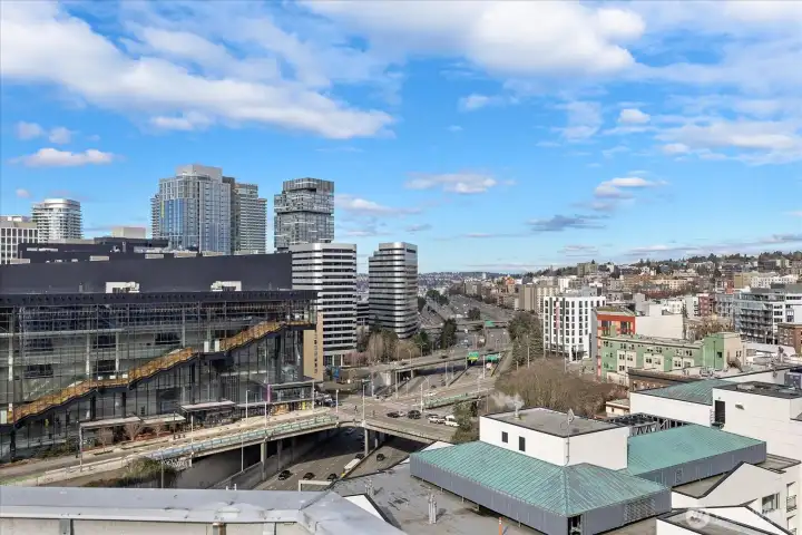 View of North I-5 - daytime