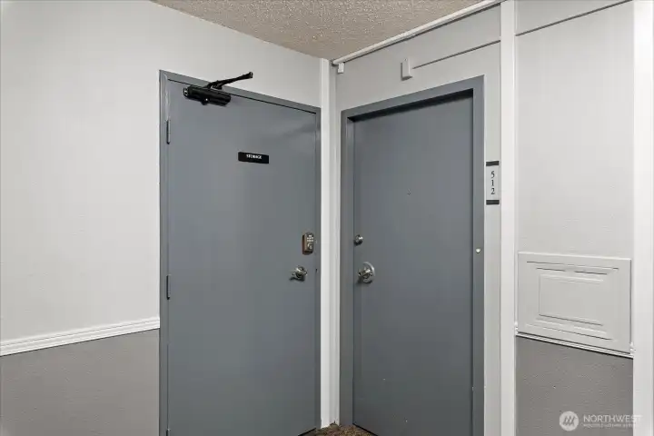 Shared Storage right outside your door.