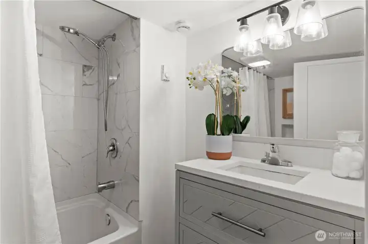 Bathroom in the basement