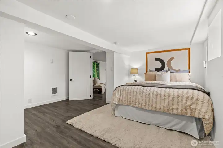 2nd bedroom in Basement
