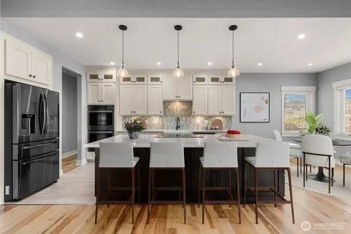 Virtually Staged Kitchen