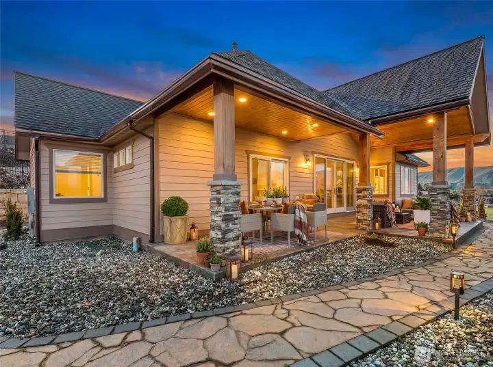 Virtually Staged Outdoor Patio 2