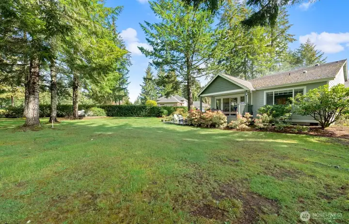 The home truly lives like a single family detached residence.