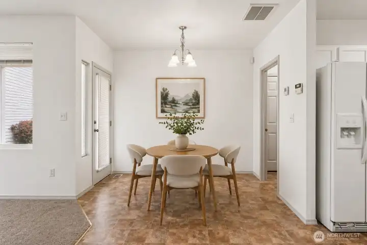 Virtual staging.