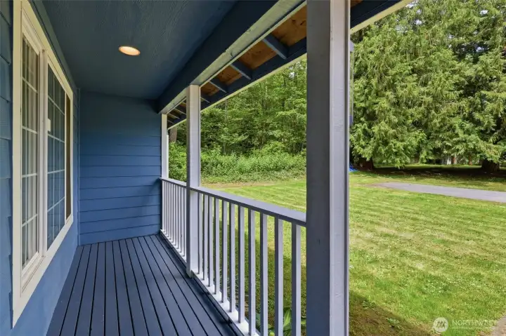 Front porch made for relaxing