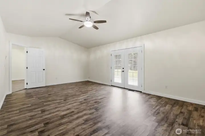 Another view of expansive bonus room perfect for an office, gym, playroom, game room or movie room.