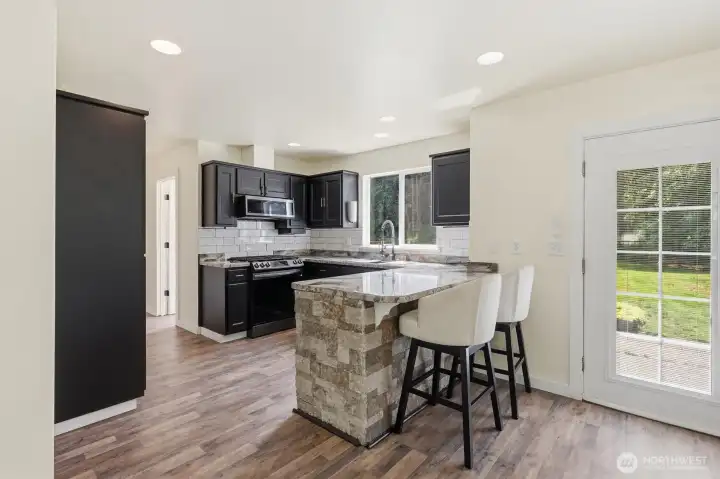 Beautiful updated kitchen
