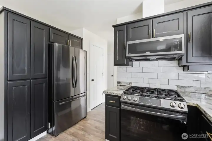 stainless steel refridgerator