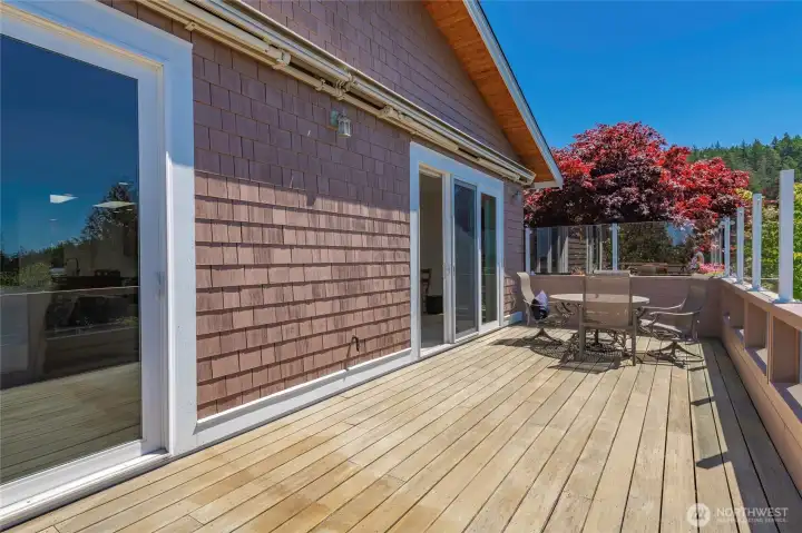 Windows have remote controlled awnings for those warm sunny days Windows have remote controlled awnings for those warm sunny days