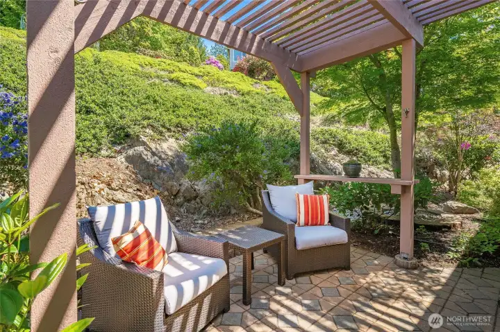 Private outdoor patio Private outdoor patio