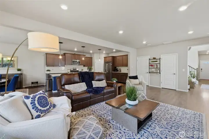 Spacious living area
