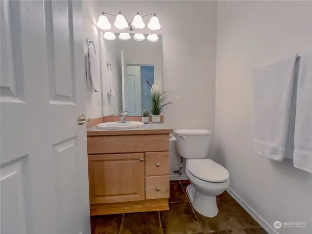 Half Bathroom on Main Floor