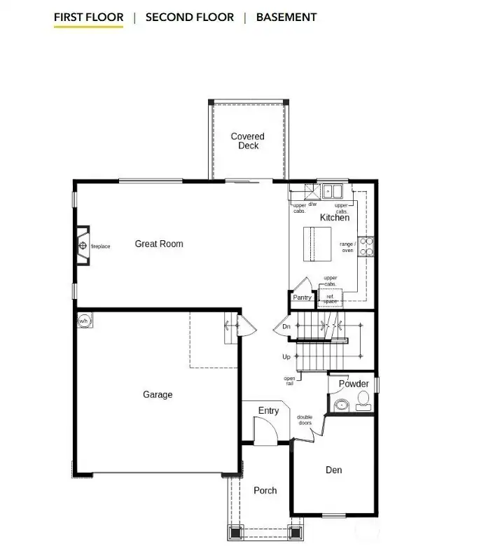 1st Floor Layout