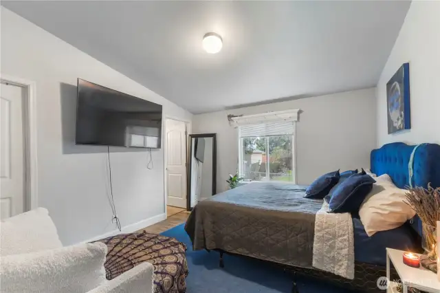 Primary with large closet