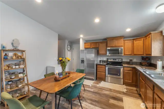 Stainless appliances