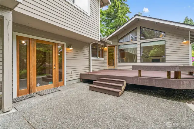 Expansive entertaining space.