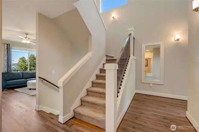 Soaring entry welcomes you with natural light.