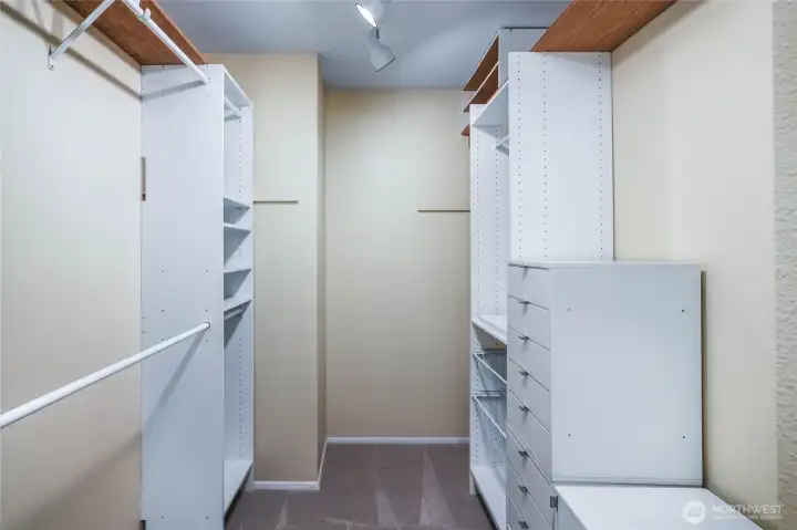 Primary Walk in Closet