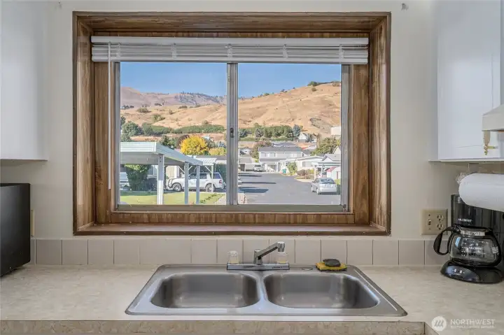 View from kitchen wimdow