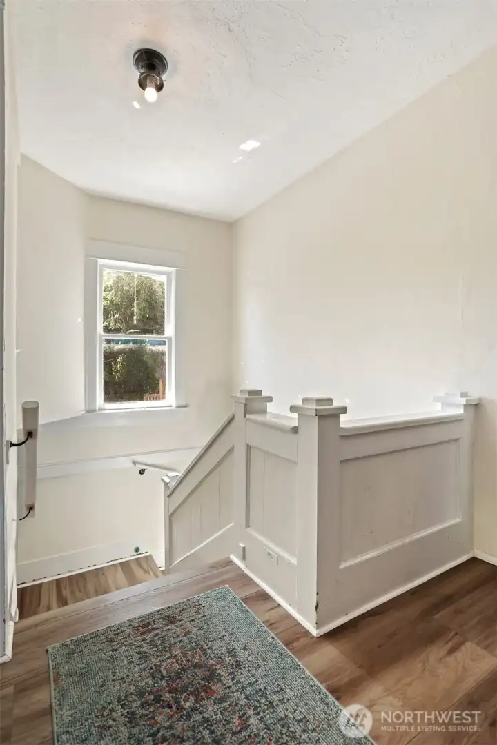 Second floor stairs