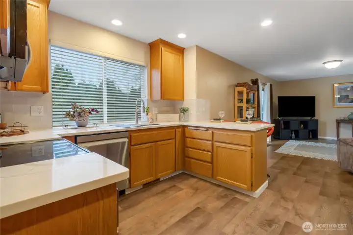 Updated counters and backsplash