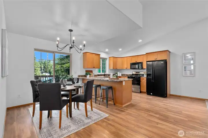 Plenty of natural light