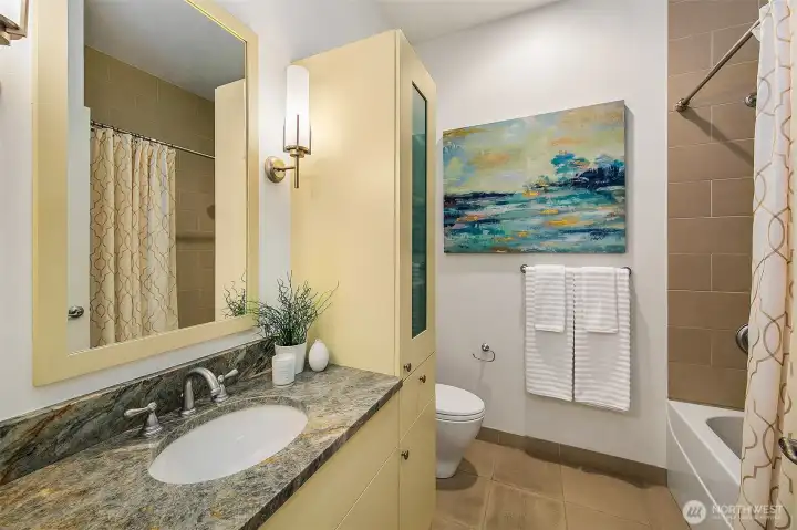 Full bathroom on main level