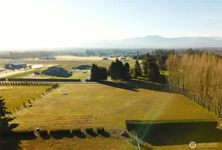 Aerial View to South