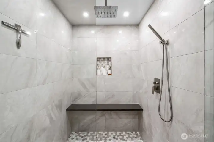 Master bathroom shower