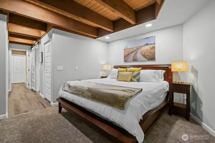 Your very own spa-like master suite