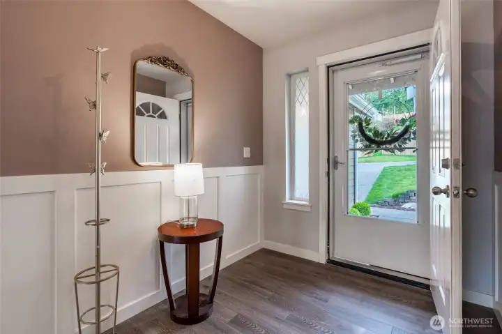 Open entry way