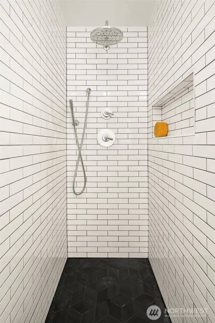 Main level shower.