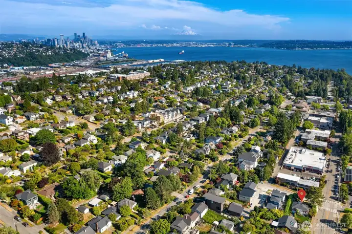 A jewel in the Magnolia neighborhood, not far from the hustle of downtown Seattle.