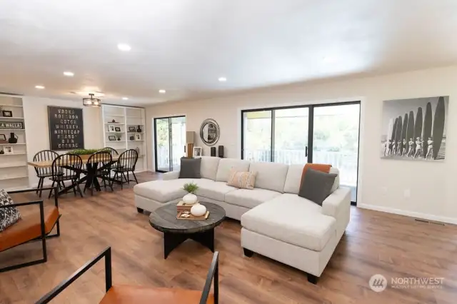 Living Room & Dining Room