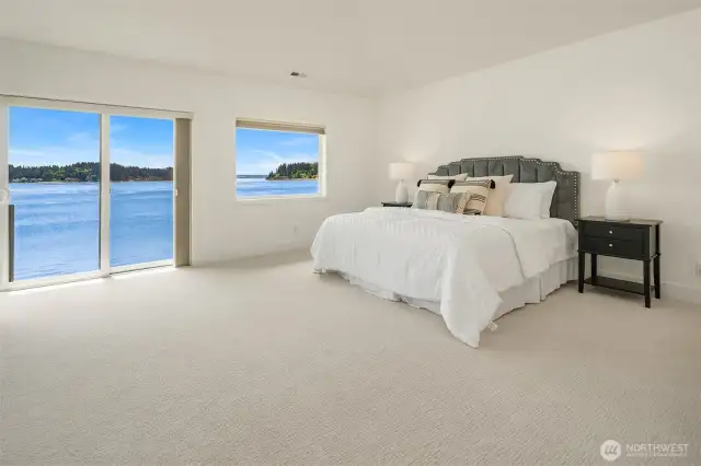 Lots of space to stretch out and greet the sun!