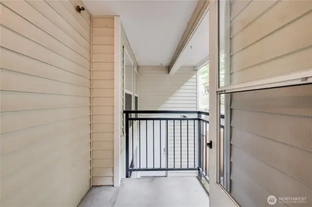 Balcony 3 next to the kitchen for BBq