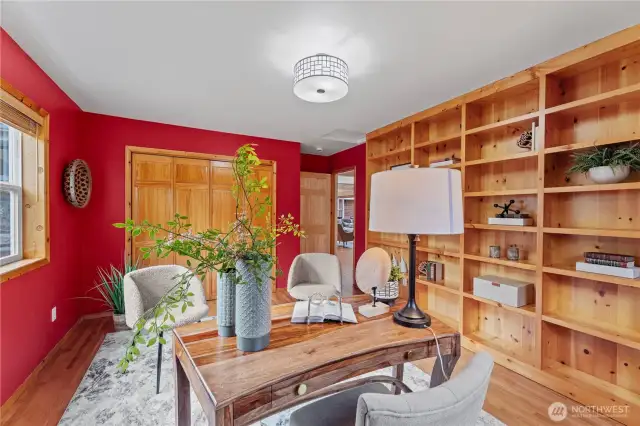 Beautiful Built-Ins for this bedroom or office