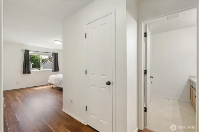 Entrance to First Bedroom.