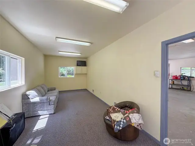 Finished shop space