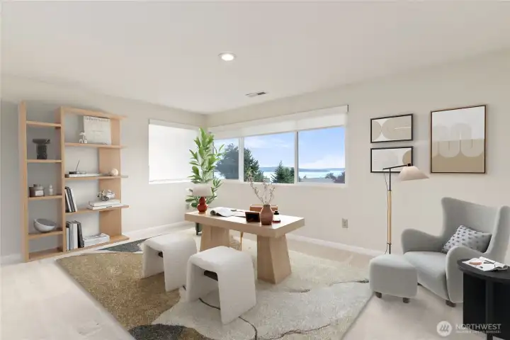 Second bedroom on second level perfect for guest room or office!