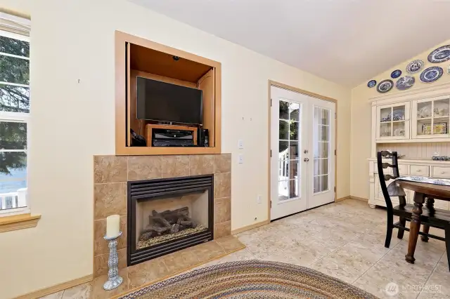 propane fireplace