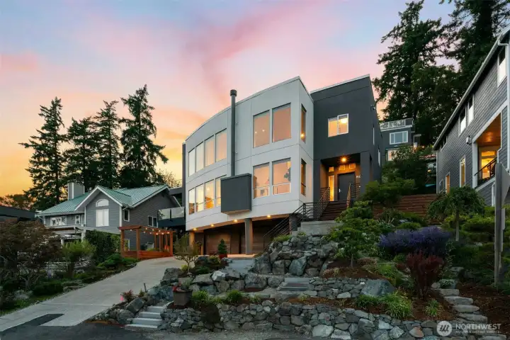 Architecturally stunning immaculate contemporary!