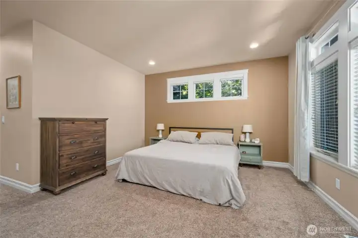 Primary bedroom, main level...