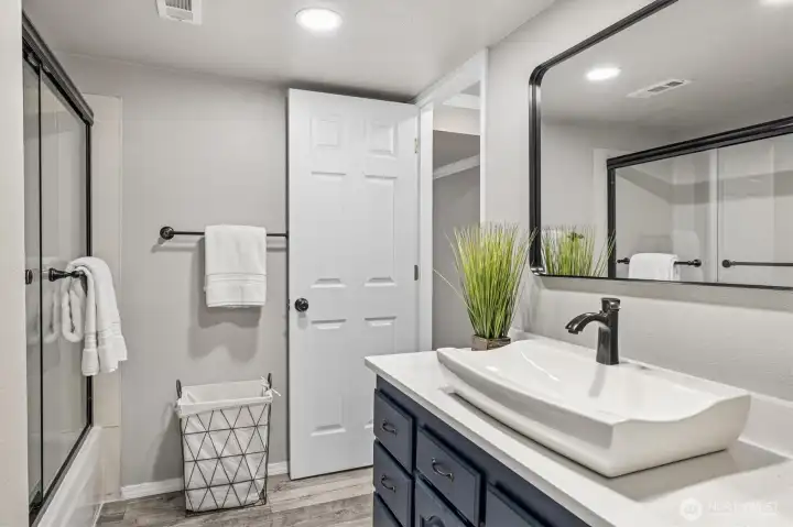 Updated bathroom