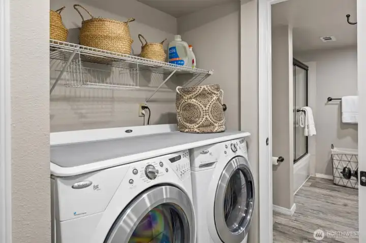Laundry area