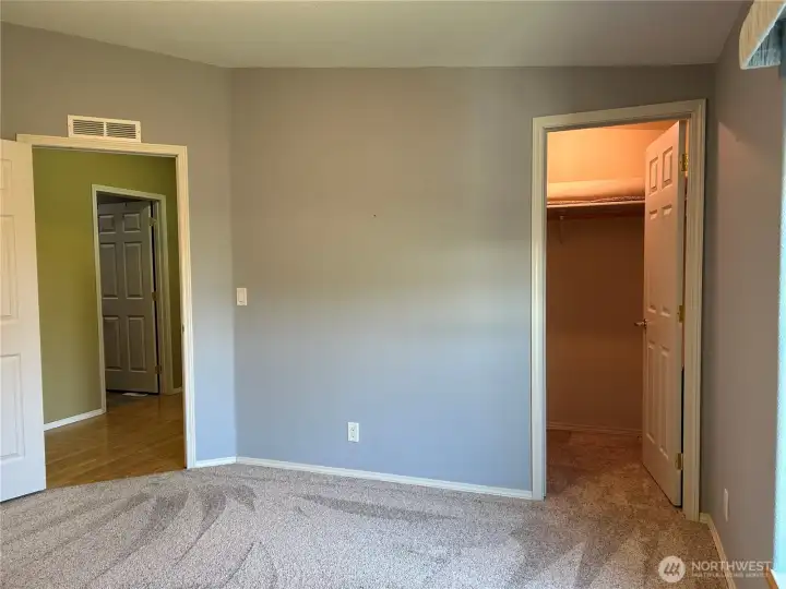 Bedroom 2 also has a walk in closet.